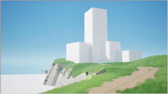 整理地形：草地与道路的走向